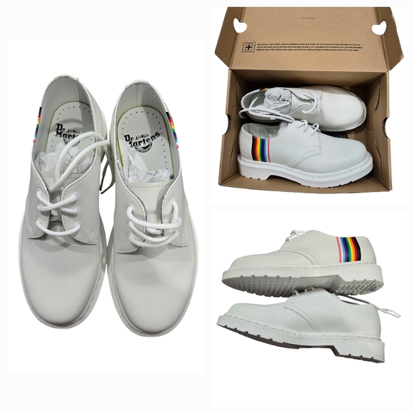 Dr. Martens Shoes - BNWOT Unisex Dr.Martens Rainbow Oxford For Pride Size M 7.5 / W 8.5-9
